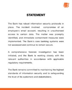 Bank of Baroda Data Leak